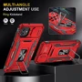 Чехол для телефонов Mobile Case Camshield Army Ring Red for Samsung A245 Galaxy A24 4G / M346 Galaxy M34 5G: Цвет красный