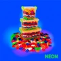 Набор ХочуКонструктор шестилистник 80 NEON светящийся (XKS-80N): Количество деталей, шт. 80