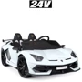 Дитячий електромобіль Bambi Racer Lamborghini білий (M 4788EBLR-1(24V)): Вид автомобиль