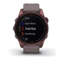 Смарт-часы Garmin Fenix 7S Sapphire Solar Dark Bronze Titanium with Shale Grey Band (010-02539-29): Сенсорный экран есть