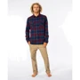 Рубашка Rip Curl Count L/S Shirt CSHDV9-4370 50 бордовая с длинным рукавом: Воротник/Горловина Отложной