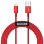 Кабель Baseus USB Cable to Lightning Superior Series 2.4A 2m Red (CALYS-C09)