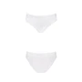 Трусики с широкой резинкой и кружевом Passion PS001 PANTIES white, size M