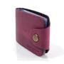 Жіноча візитниця DNK Leather фіолетова (DNK-Cards-Hcol-L): Матеріал Натуральна шкіра