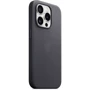 Чехол для iPhone Apple iPhone 15 Pro FineWoven Case with MagSafe - Black (MT4H3ZM/A): Материалы Ткань