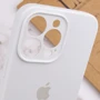 Чехол для iPhone Mobile Case Silicone Case Full Camera Protective White for iPhone 15 Pro Max фото 5