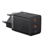 Зарядний пристрій Baseus Wall Charger 2xUSB-C GaN5 Pro 40W Black (CCGP180101): Сила струму 2.4А и более