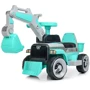 Толокар Bambi Трактор 2в1 бірюзовий (M 4144L-4)