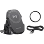 Держатель Borofone Car Holder BH216 Wireless Charger 15W Black: Особенности MagSafe, wireless charging, автодержатель
