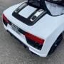 Електромобіль Kidsauto Audi R8 Spyder Style білий: Вид автомобіль