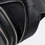Мужская сумка-слинг Ricco Grande черная (K16003-black): Фактура Матовая, Гладкая