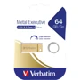 USB-флешка Verbatim 64GB Metal Executive USB 3.0 Gold (99106): Максимальная скорость чтения, МБ/с 80