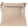 Женская сумка через плечо Laskara бежевая (LK-10238-cream-blue): Стиль Повседневный (Casual)
