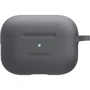 Чехол для наушников Spigen Silicone Fit with Belt Charcoal (ASD00536) for Apple AirPods Pro фото 2