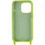 Чехол для iPhone TPU Case two straps California Light Green for iPhone 12 Pro Max: Материалы Термополиуретан