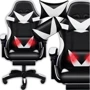 Кресло геймерское PLAYER с подставкой для ног White/Black (100009) фото 1