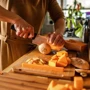 Нож Fiskars Nakiri FF поварской 35.5 см (1057537): Рукоятка пластик