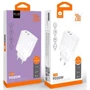 Зарядний пристрій WUW Wall Charger 2xUSB-C PD 20W C193 White: Особливості USB-C, Power Delivery (PD)