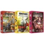 Настольная игра Geekach Games / FFG Шерлок. Набір 4 (3 гри: Фабіанські есеї, Убивство в поїзді, Підробка)