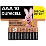 Щелочные батарейки Duracell AAA bat Alkaline 10 шт (5002509)