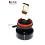 Лампы светодиодные QLine Ultra +150% H11 6000K 49W (2шт.) фото 4