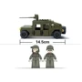Конструктор SLUBAN M38-B0297 армія, військова машина, фігурки, 175дет, 23,5-19,5-4,5см: Виробник Sluban