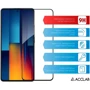 ACCLAB Tempered Glass Full Glue Black for Xiaomi Poco M6 Pro: Цвет черный