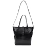 Женская сумка тоут Borsa Leather черная (10t8853-black): Пол Женский