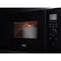 Встраиваемая микроволновая печь AEG MBE2658DEM: Цвет черный