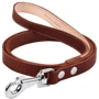 Повідець шкіряний Collar одинарний непрошитий, 14мм / 122см, Коричневий (2004506000005)
