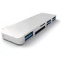 Адаптер Satechi Adapter Combo USB-C to micro SD+SD+3xUSB3.0 Silver (ST-TCUHS)