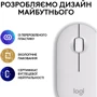 Мышь Logitech M350s Wireless White (910-007013): Вес 76 г