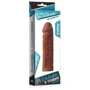 Насадка на член LoveToy Pleasure X-Tender Series Brown Add 1"