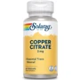 Solaray Cooper Citrate Цитрат меди 2 мг 60 капсул