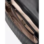 Женская сумка через плечо Guess Matrix Shoulder Bag черная (HWVG7740200-BLA): Фактура Стеганая, Гладкая, Матовая