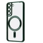 Чехол для телефонов WAVE Metal Color Case with Magnetic Ring Dark Green for Samsung G990 Galaxy S21 FE