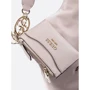 Женская сумка-мешок Guess Tara Hobo бежевая (HWEG7474020-MOT): Тип ручки Со съемным ремнем, Плечевой ремень, Длинная ручка