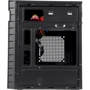 Корпус QUBE QB27M Black (QB27M_MNNU3): Материал передней панели пластик