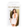 Эротическое платье с трусиками Penthouse HEART ROB (белый, L/XL)