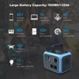 Зарядная станция Bluetti PowerOak AC50S 500Wh 135000mAh 300W Blue: Выходы потребителей Автоприкуриватель, USB-C, USB-A, 220V