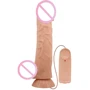 Вибратор с эффектом скользящей кожи LYBAILE Sliding Skin 9,4'' Flesh (BW-008104ZRG)