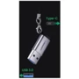 Адаптер Ugreen Adapter US276 USB 3.0 to USB-C 3.1 Female Gray (50533): Дополнительные разъемы USB-C