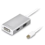 Адаптер Macally Mini DisplayPort to DVI/HDMI/VGA (MD-3N1-4K)