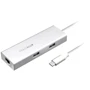 Адаптер Macally Adapter USB-C to 2xUSB+USB-C+4K HDMI+RJ45 (UCDOCK )