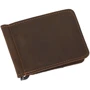 Чоловічий затиск для грошей Keizer коричневий (k18150-brown)