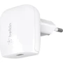 Зарядное устройство Belkin USB-C Wall Charger Home 20W White (WCA003VFWH)