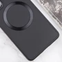 Чехол для телефонов TPU Case Bonbon Metal Style with MagSafe Black for Samsung A256 Galaxy A25 5G: Цвет черный