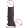 Фаллоимитатор черный Doc Johnson The Realistic Cock 6 inch Black - ULTRASKYN