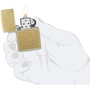 Запальничка Zippo Regular Street Brass 48267 фото 3