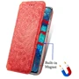 Чехол для телефонов Mobile Case Getman Mandala PU Red for Xiaomi Redmi Note 10 / Note 10s: Цвет красный